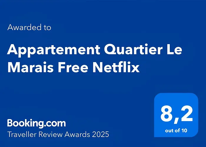 Quartier Le Marais Free Netflix Apartment Paris